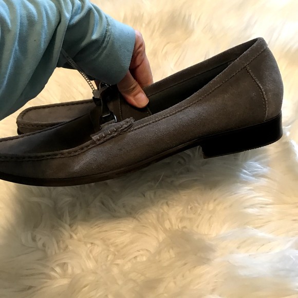 Donatello Perforated-Suede Mocassin Loafers Saks Fifth Avenue 13M main image 11